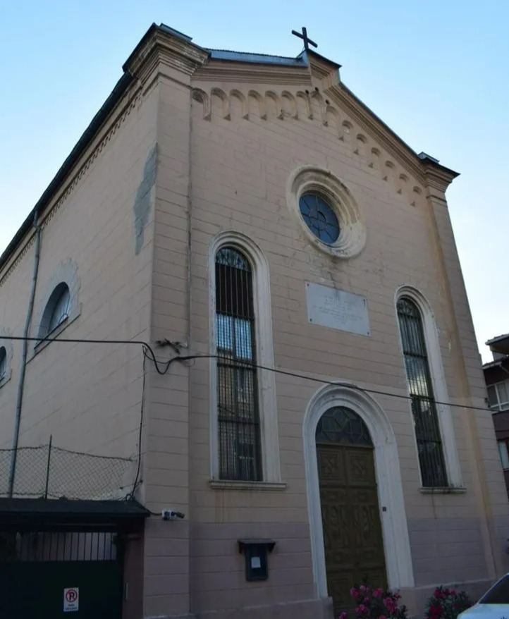 Kirche Santa Maria in Istanbul, wo der Angriff stattfand
