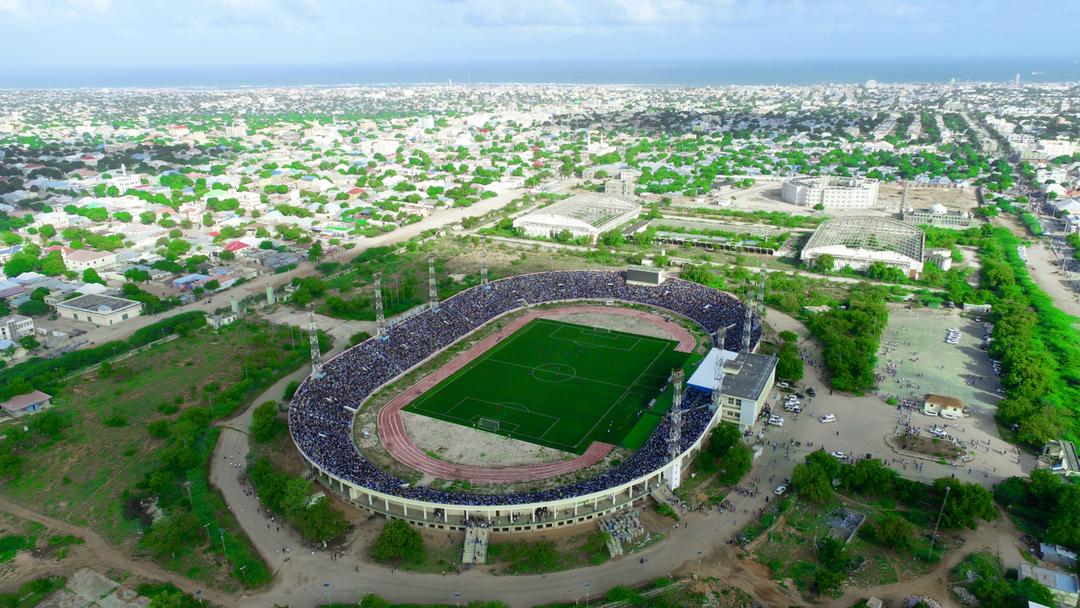 Das Mogadischu-Stadion erstrahlt nun wieder in seinem früheren Glanz