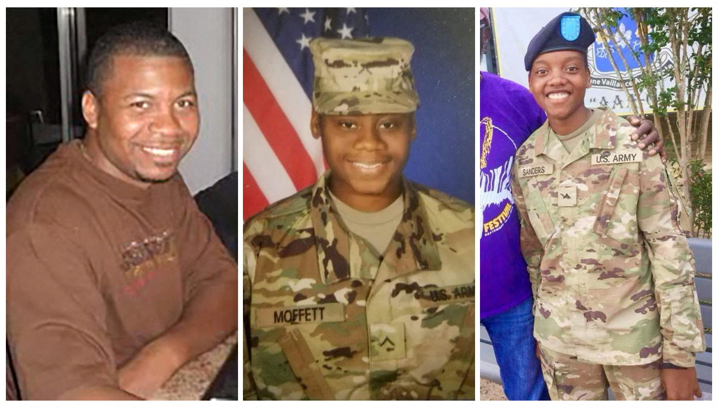 Der US-Soldaten Sgt William Jerome Rivers (46), die Spezialistin Breonna Alexsondria Moffett (23) und der Spezialist Kennedy Ladon Sanders (24) wurden bei dem Angriff am Sonntag in Jordanien getötet