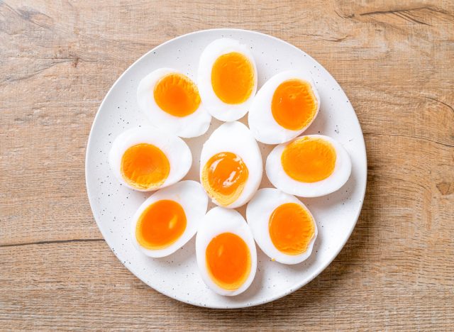 weichgekochte Eier