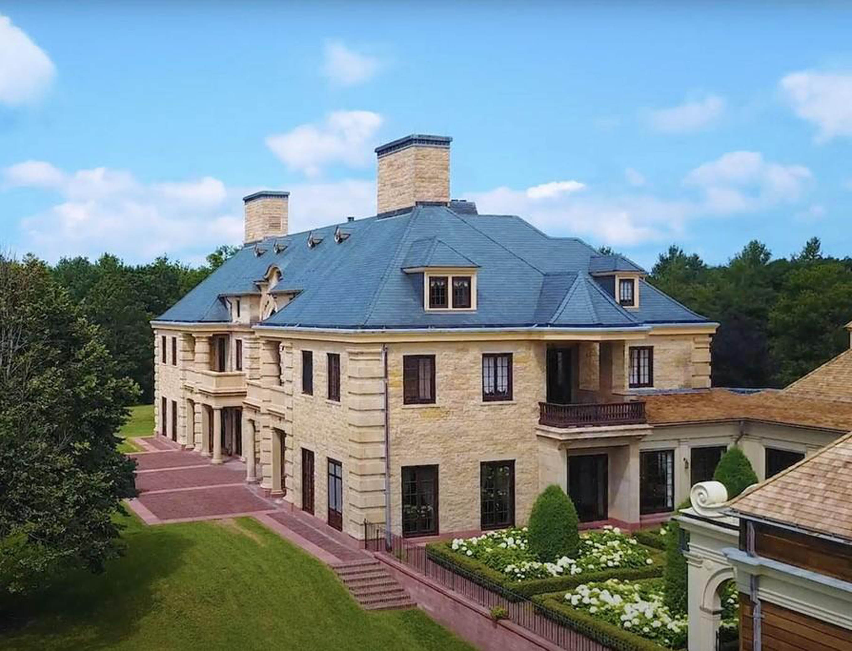 Das unglaubliche Anwesen in Connecticut umfasst 445 Hektar