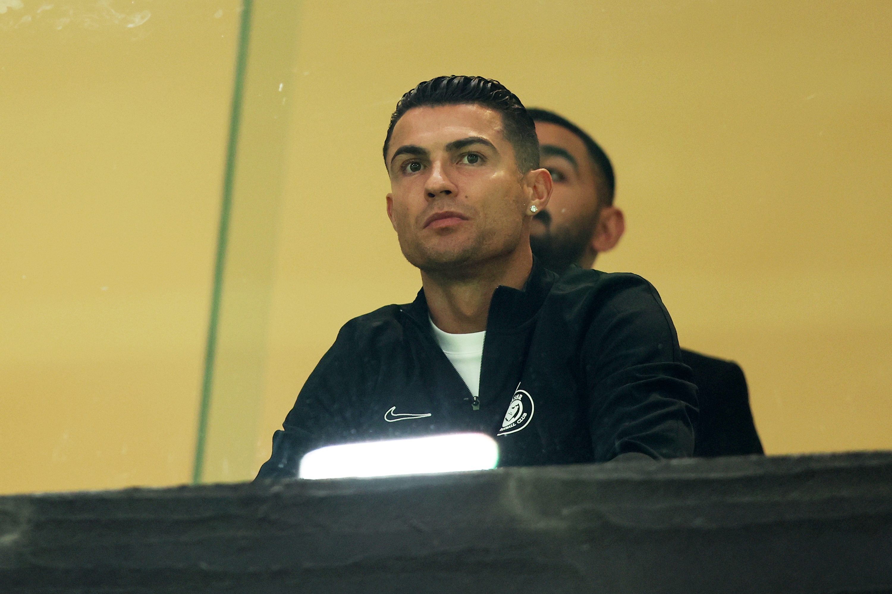 Cristiano Ronaldo musste das Spiel von der Tribüne aus verfolgen