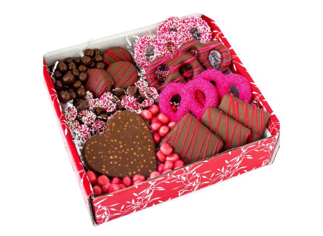 Boo-Box zum Valentinstag mit Zuckerpflaume