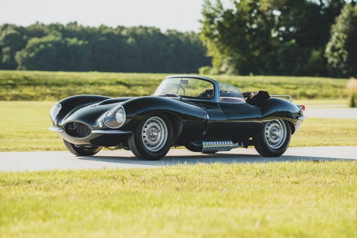 Der Jaguar XKSS von 1957 ist einer von 16 seiner Art und wurde im Jahr 2023 für 10,4 Millionen Pfund verkauft
