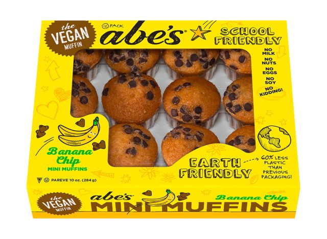 Abe's Muffins Mini-Muffins mit Bananenchips