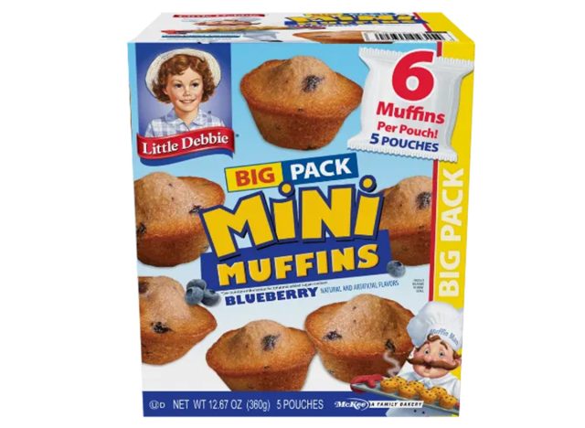 Little Debbie Blaubeer-Mini-Muffins
