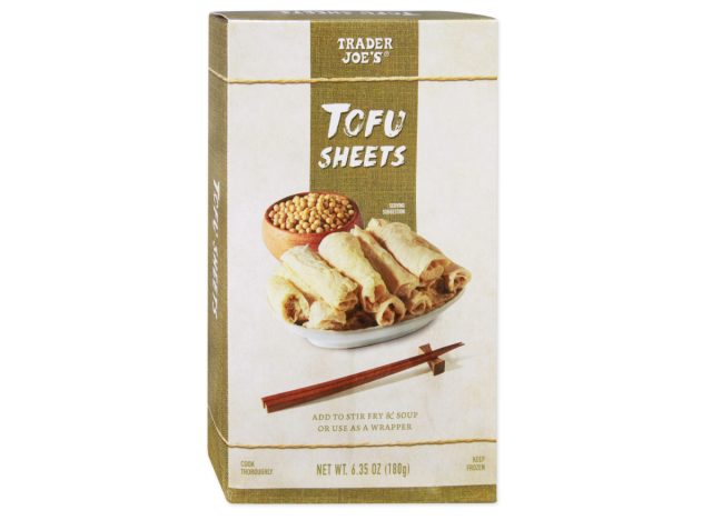 Trader Joe's Tofu-Blätter