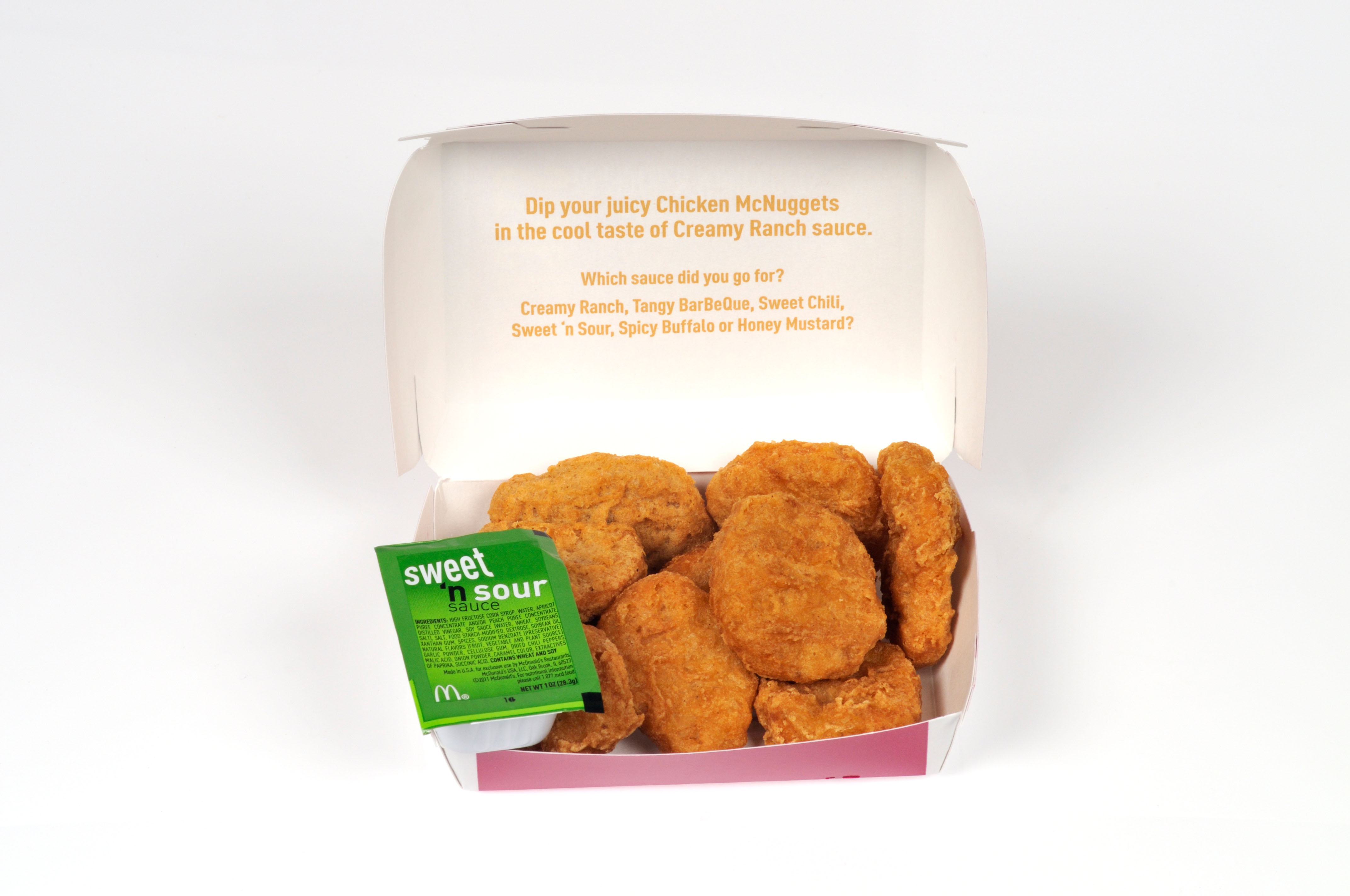Eine Schachtel mit sechs Chicken McNuggets kostet nur 1,39 £ für einen Tag