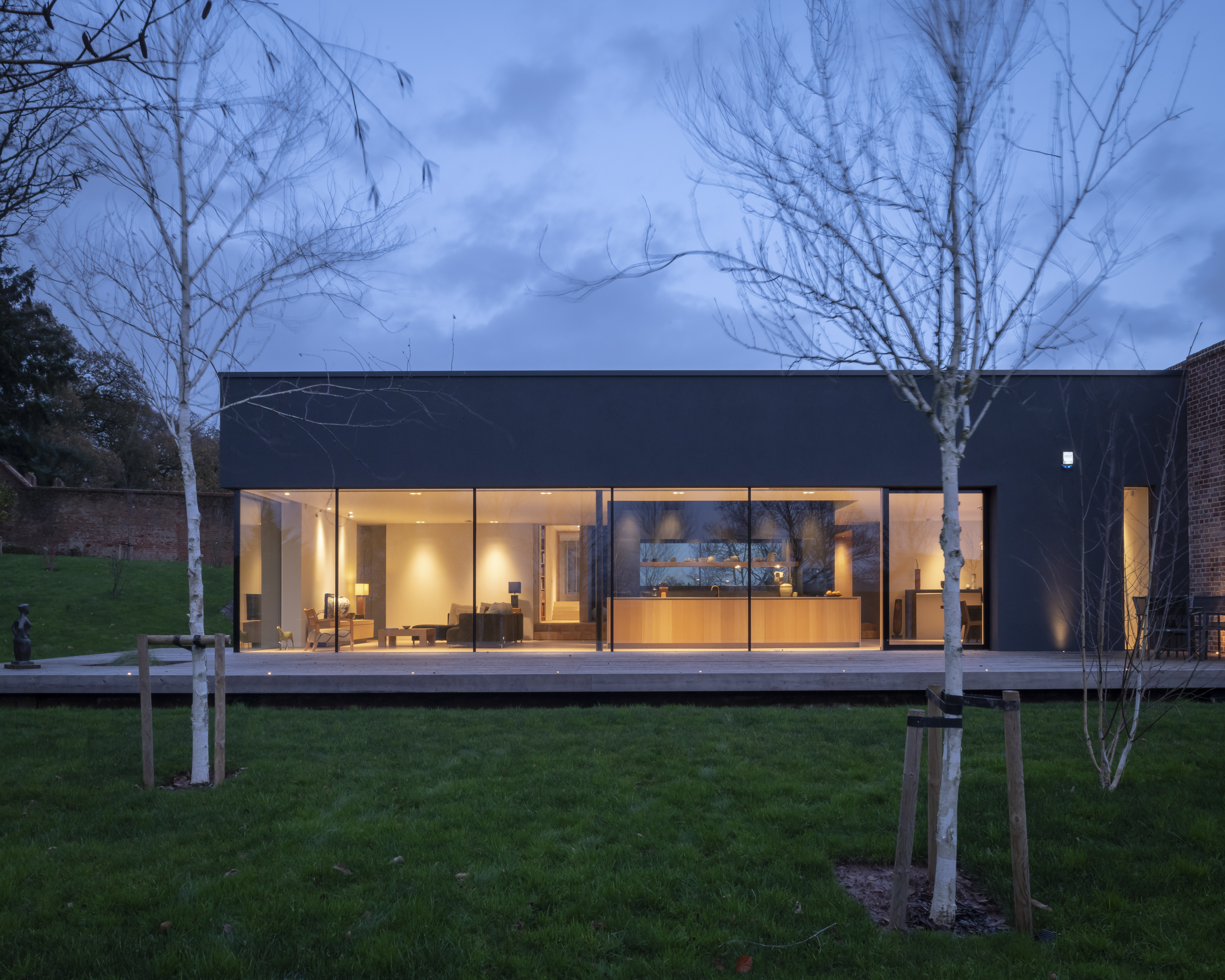 McLean Quinlan Architects, der Favorit von Grand Designs, schuf dieses moderne Haus im Jahr 2018