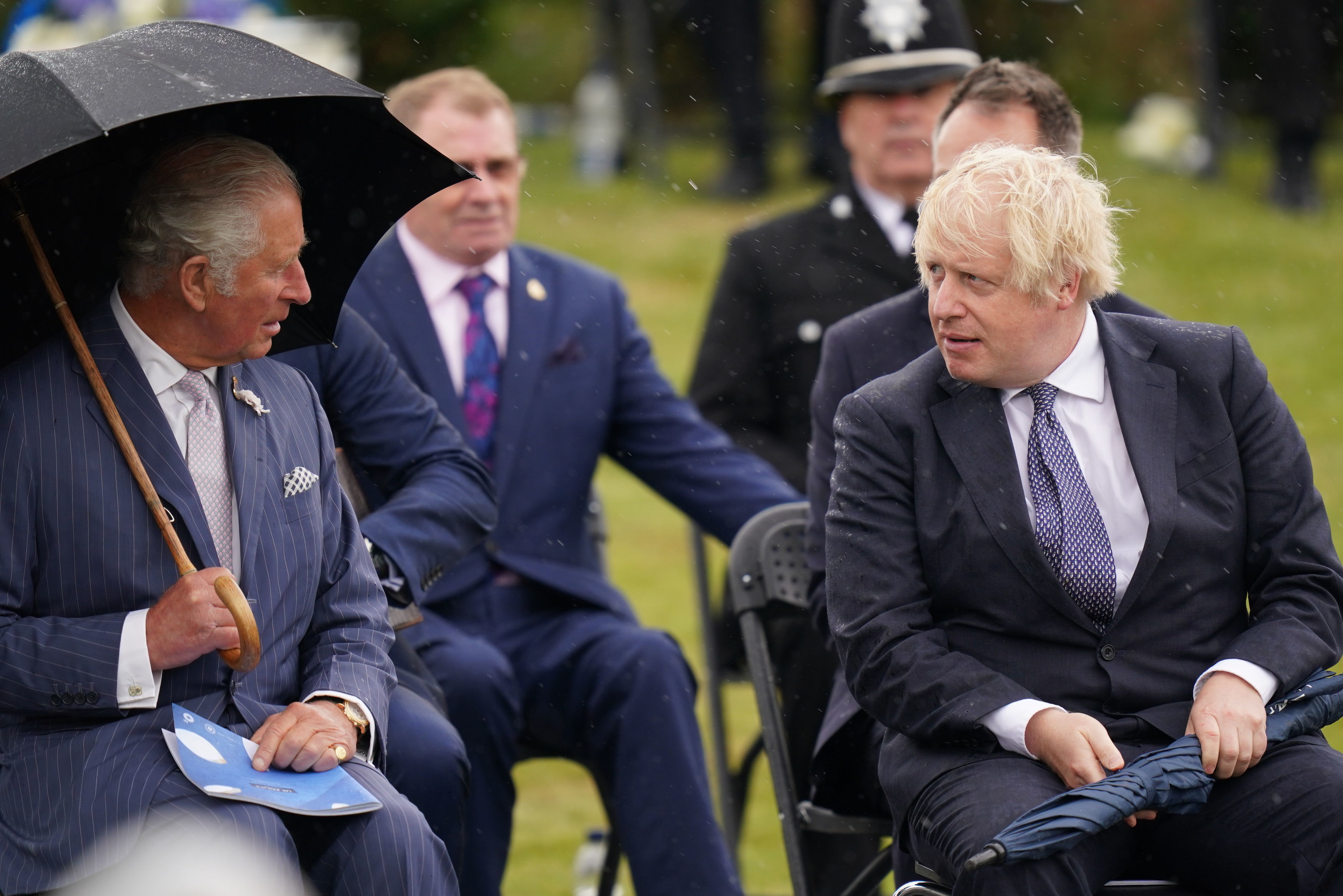 Auch der frühere Premierminister Boris Johnson drückte sein Mitgefühl aus