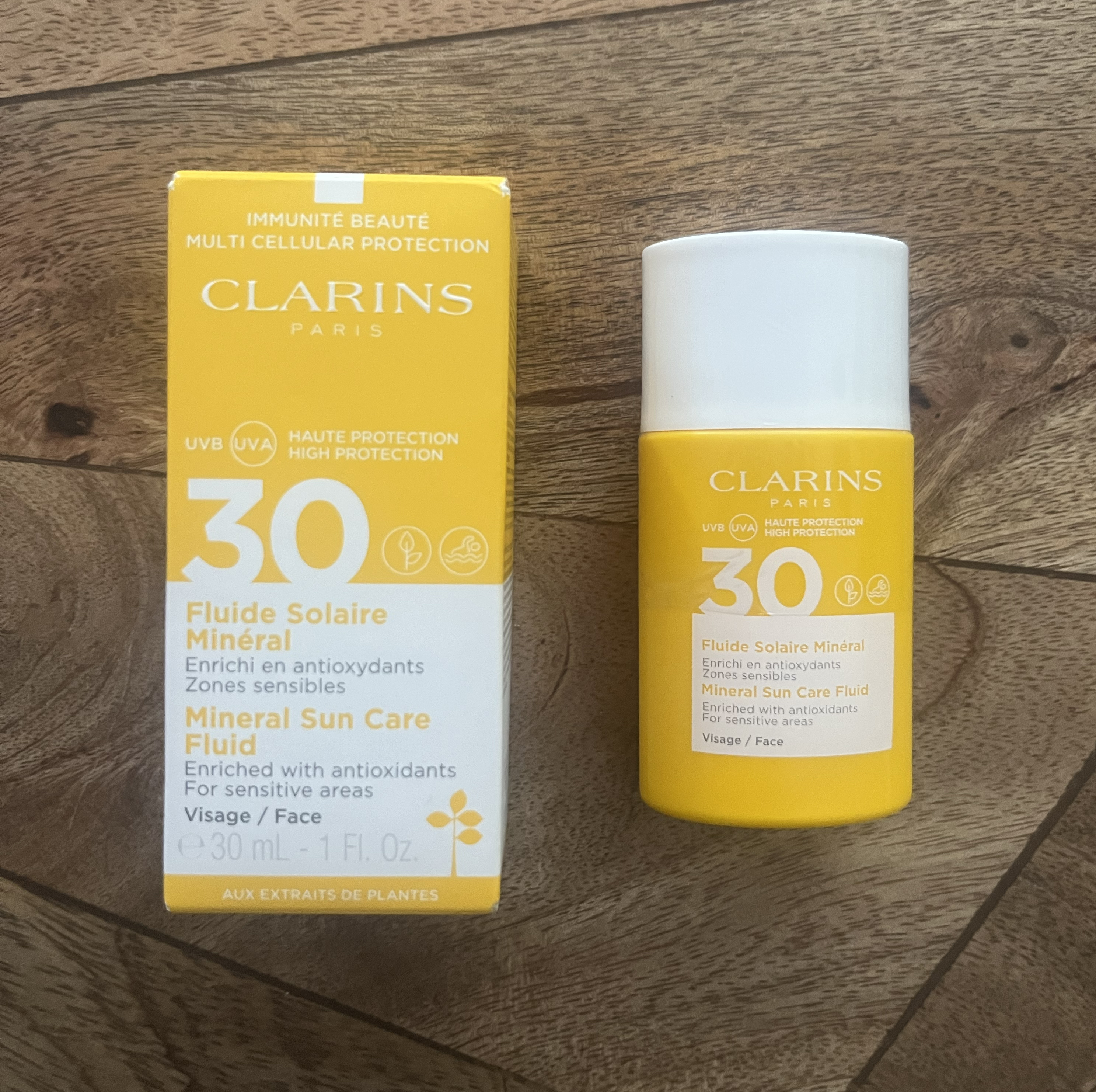 Clarins Mineral Sun Care is ideal to take on holiday.