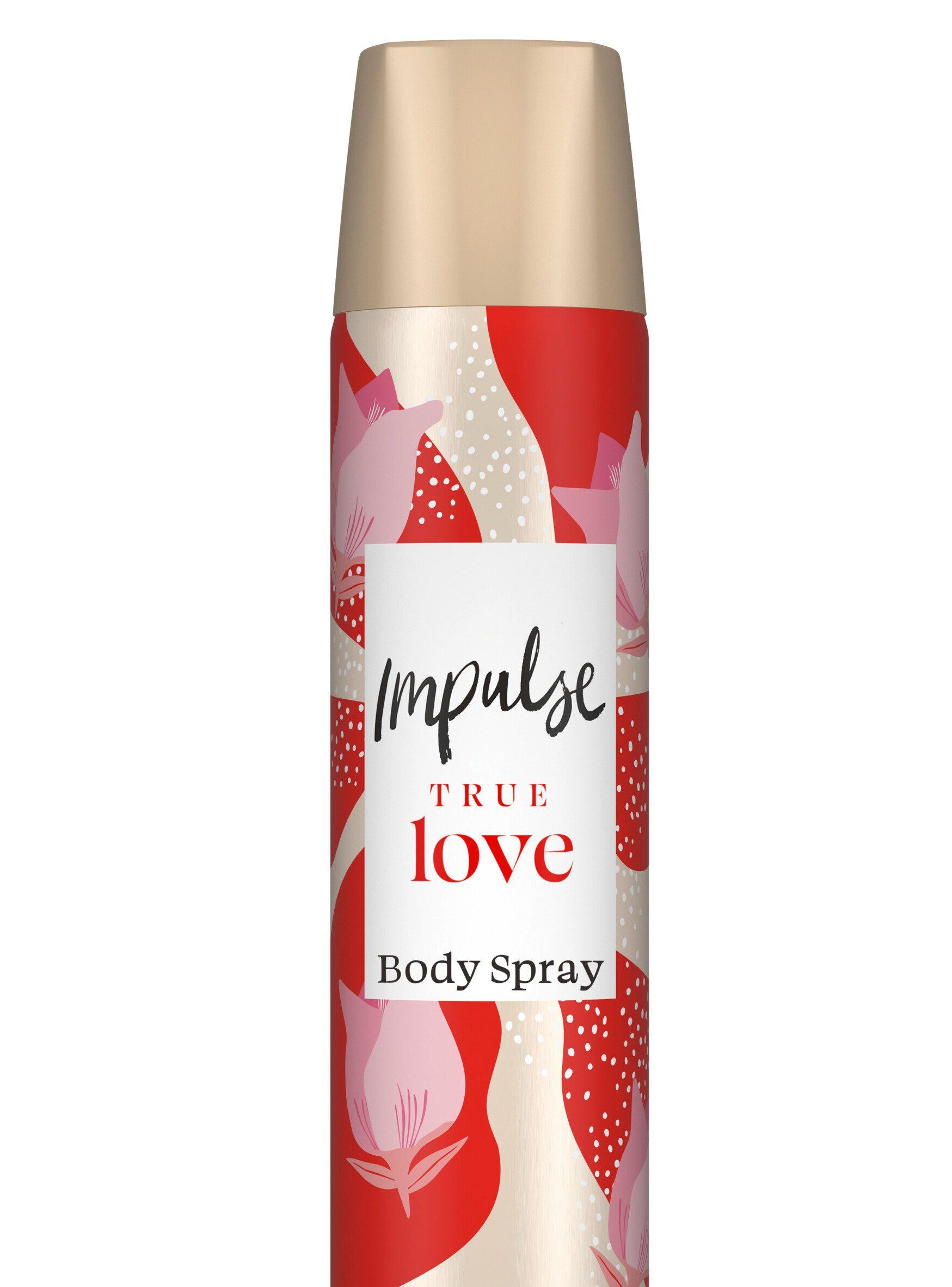 Das True Love-Körperspray von Impulse kostet bei Sainsbury's nur 1 £