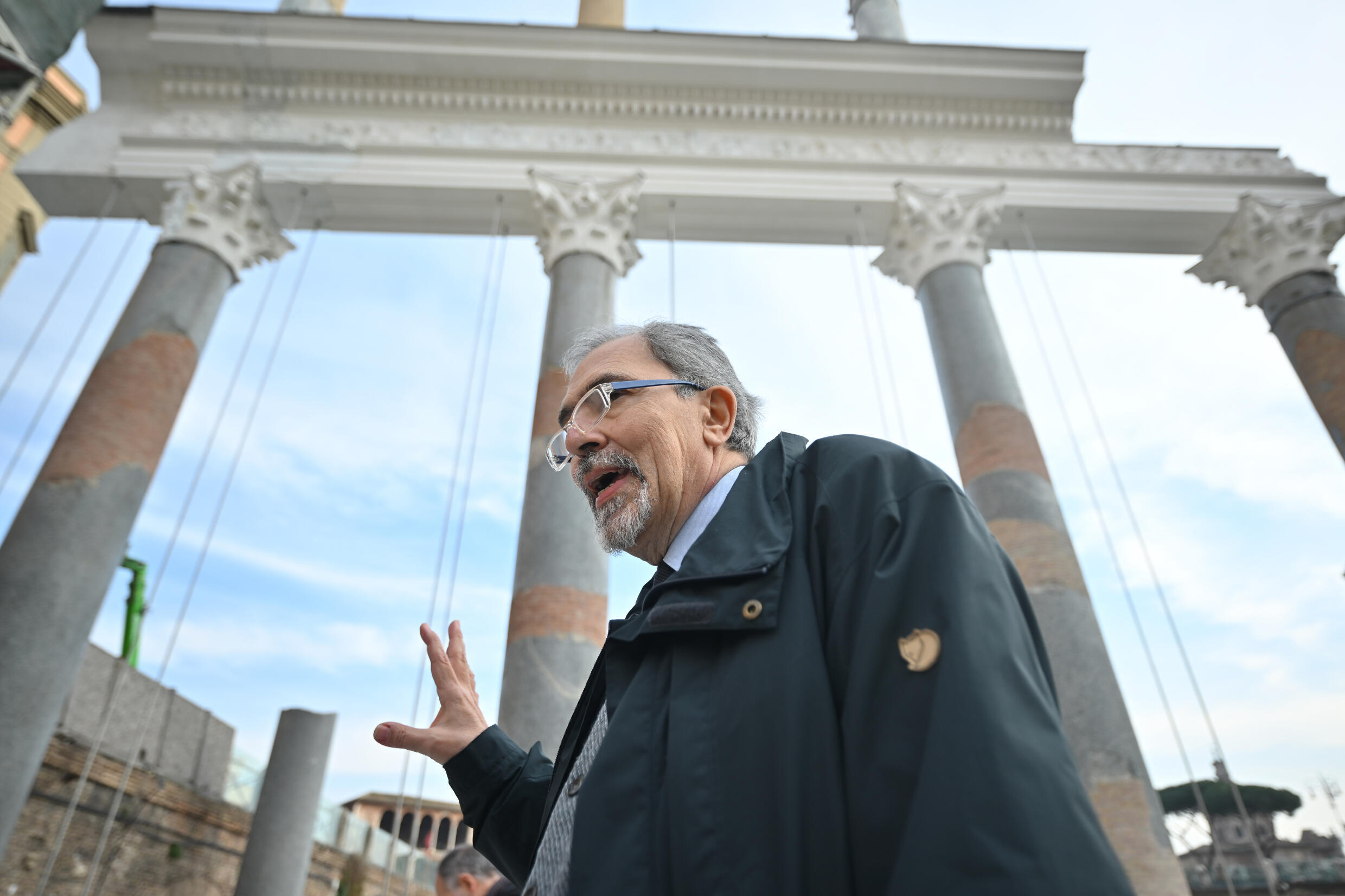 Claudio Parisi Presicce, Roms oberster Beamter für kulturelles Erbe, überwacht bis 2027 rund 150 archäologische Projekte.