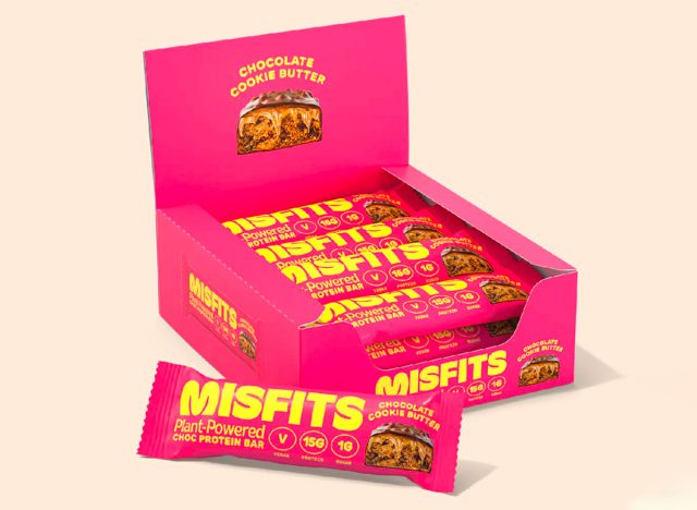 Misfits Plant-Powered Choc Protein Bar – Keksbutter 