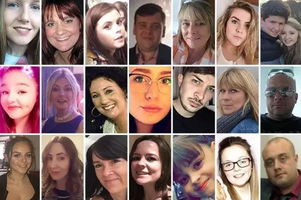 Die 22 Opfer der Bombenexplosion in Manchester