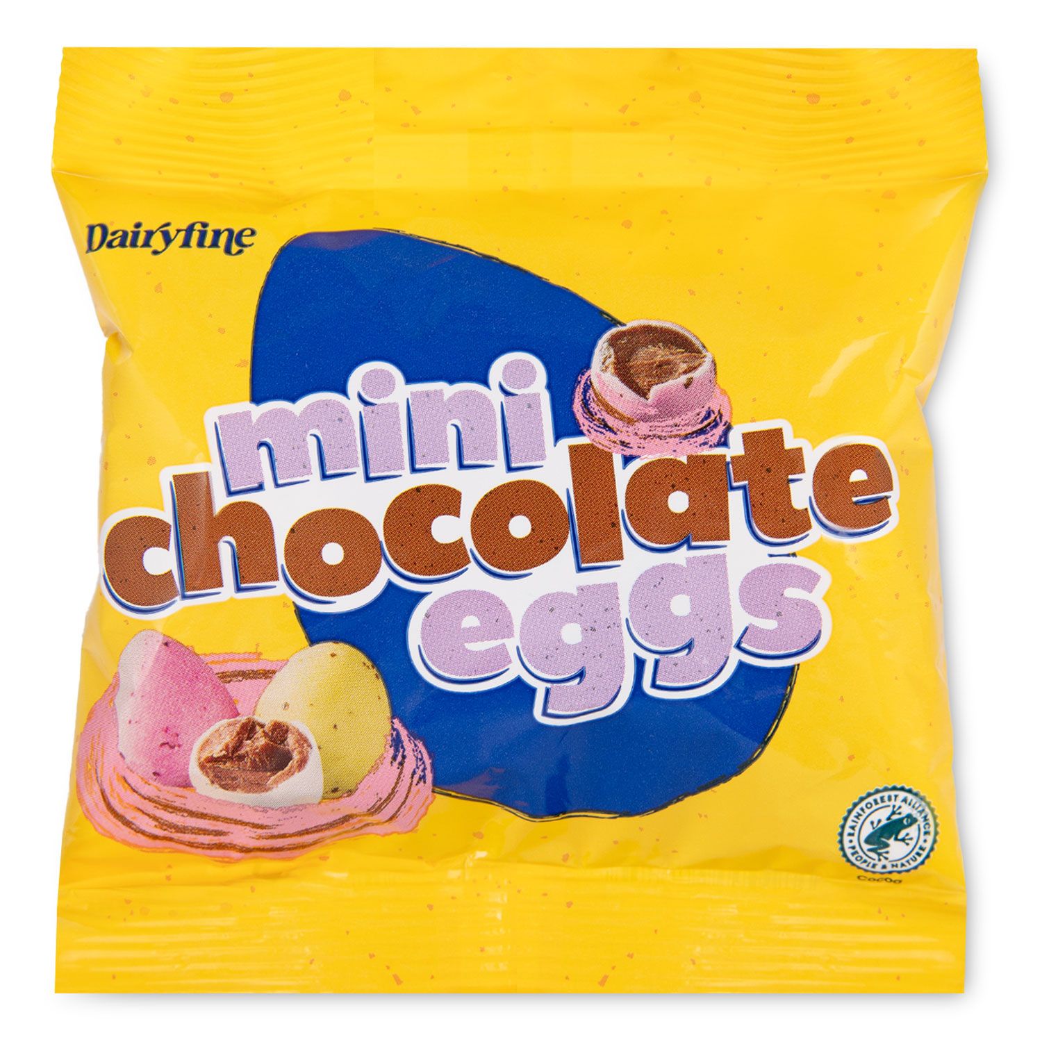 Dairyfine Mini-Schokoladeneier, 99p von Aldi