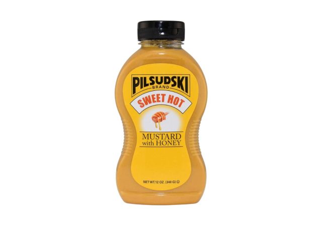 Pilsudskis süßer scharfer Senf mit Honig