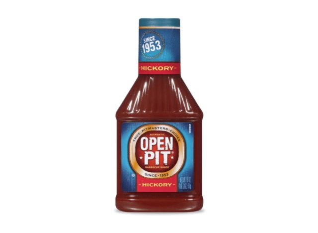 Offene Hickory-Barbecue-Sauce