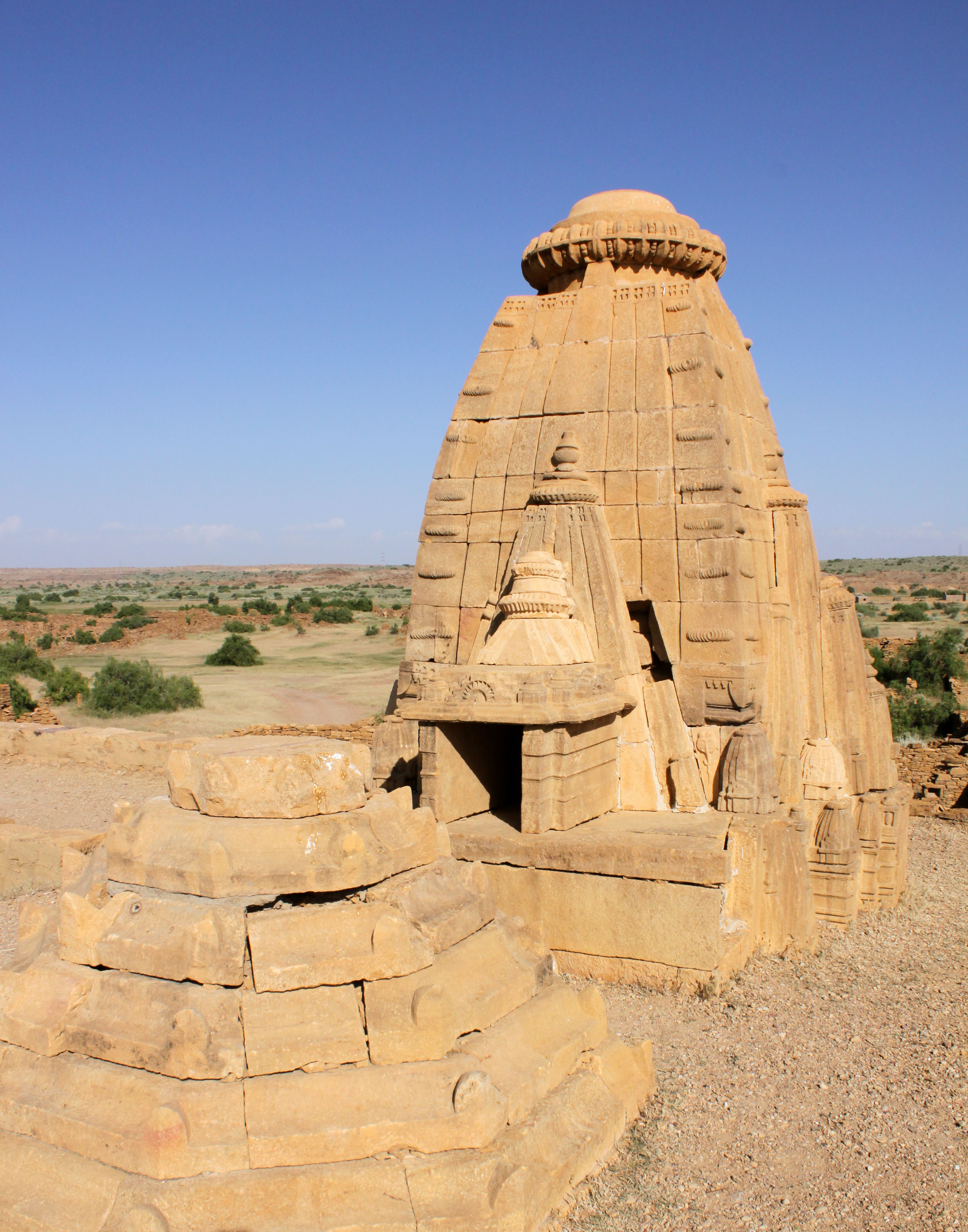 Ein Tempel im verfluchten Kuldhara