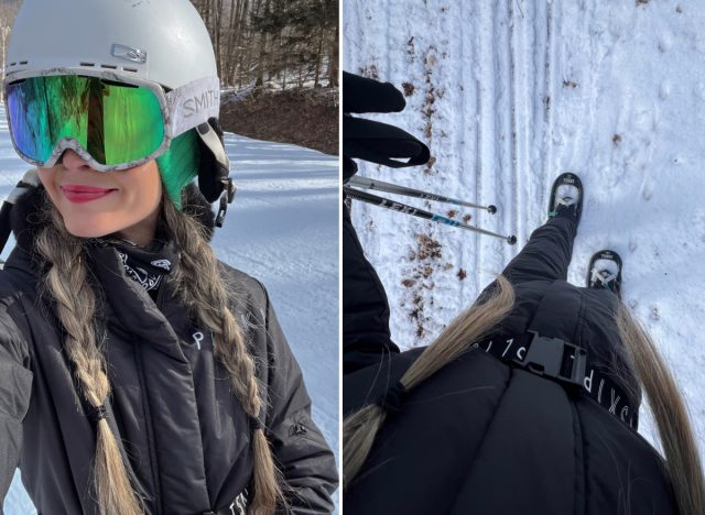 Schneeschuhwandern und Skifahren