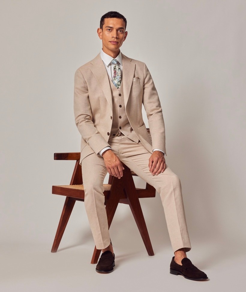 Another go-to for wedding suits