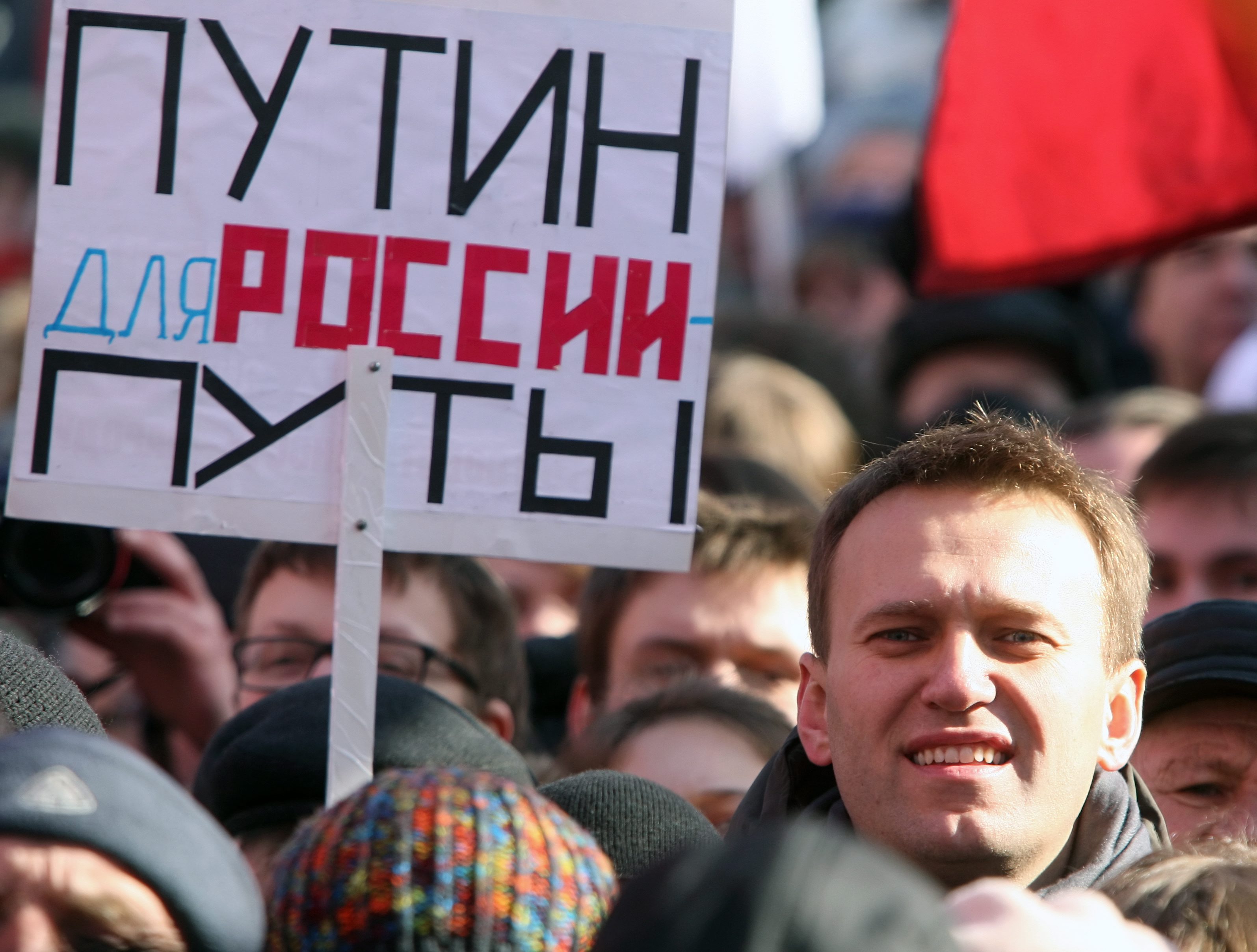 Navalny staged huge anti-Kremlin protests, frequently was imprisoned and claims to have survived multiple assassination attempts