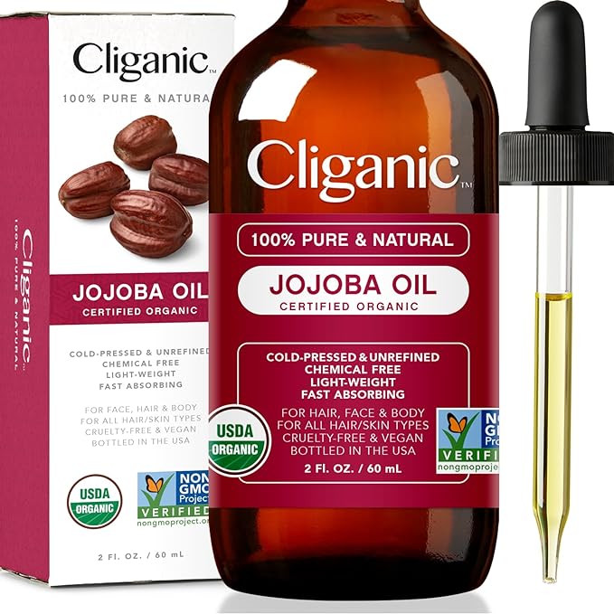 Das vielseitige Jojobaöl von Cliganic hat Vorteile für Haare, Gesicht und Körper