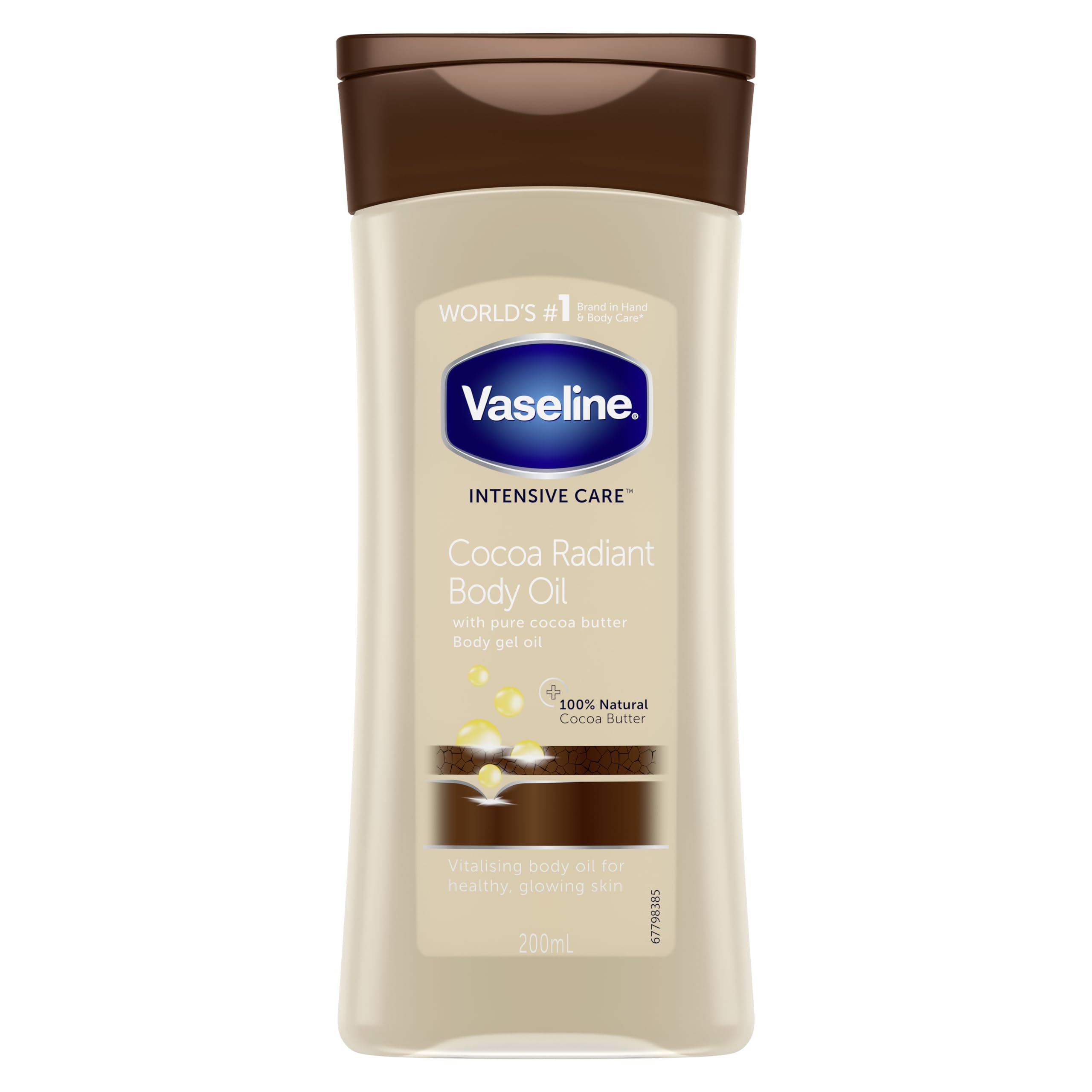 Sparen Sie 1,38 £ beim Kauf des Vaseline Intensive Care Cocoa Radiant Body Oil