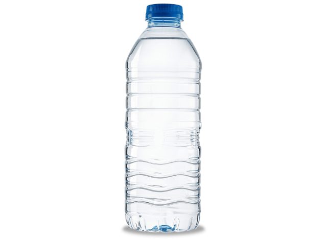 Aufzucht von Stöcken, Wasser in Flaschen
