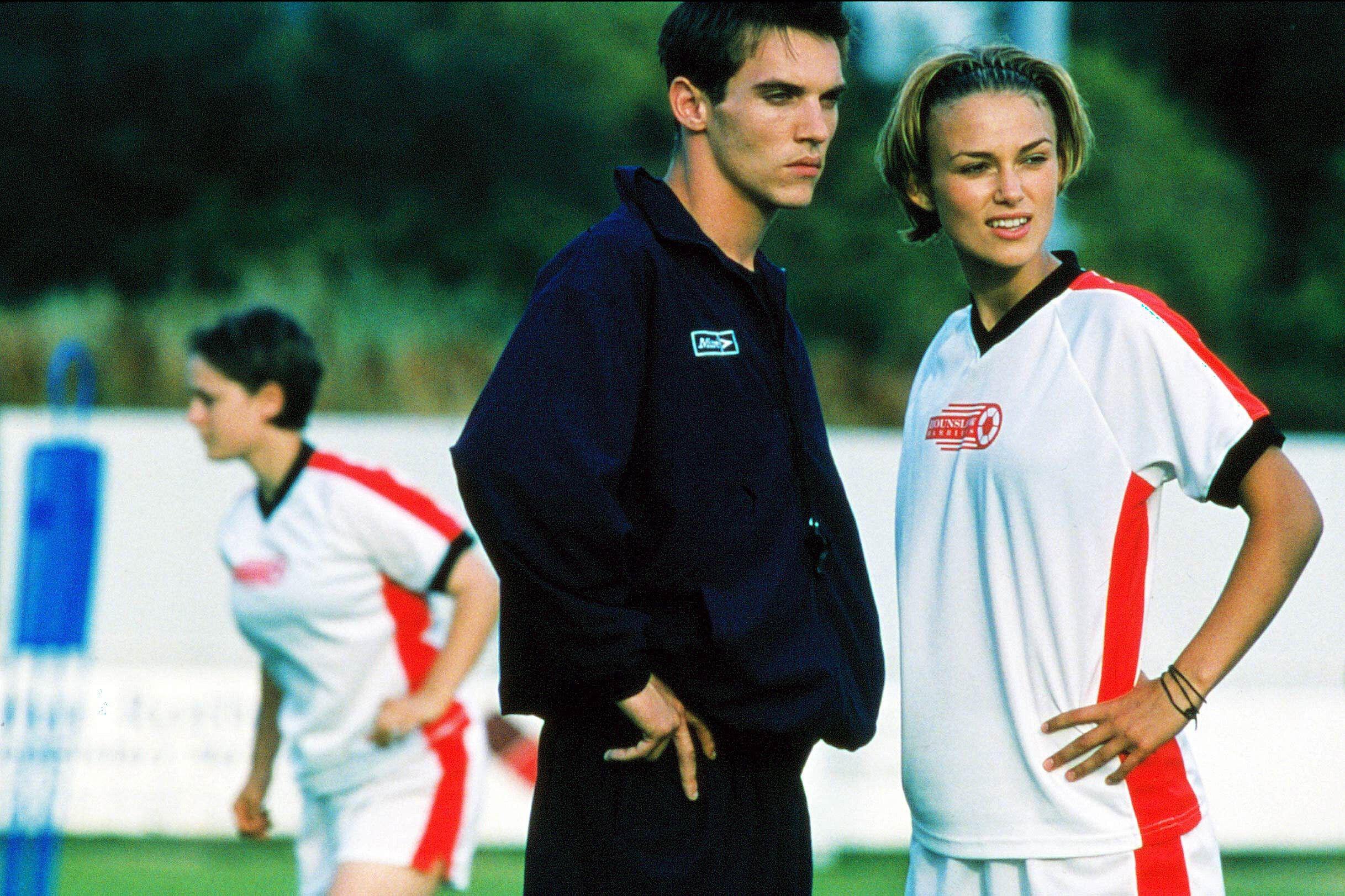 Keira im Film „Bend It Like Beckham“ aus dem Jahr 2002