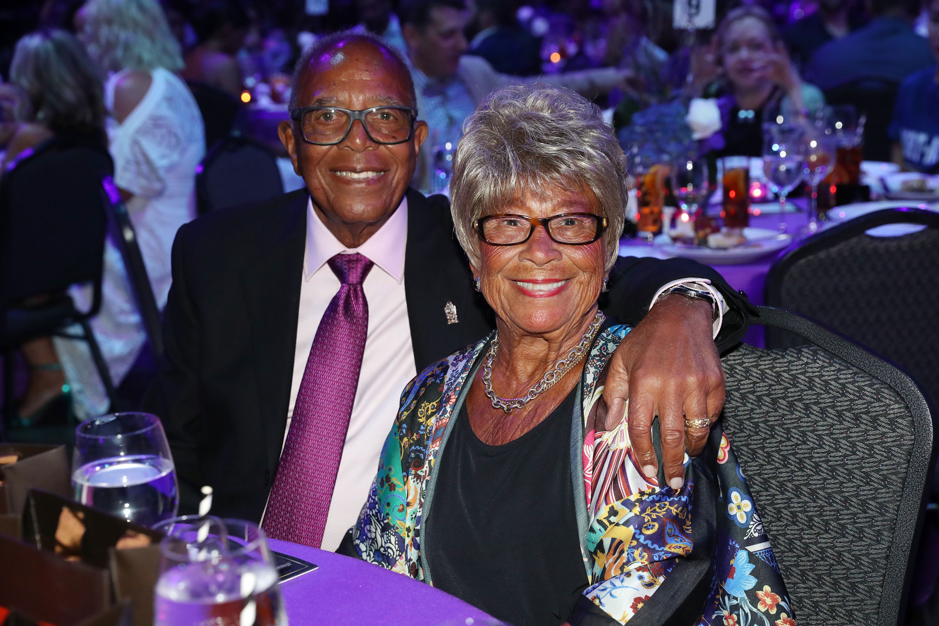Thomas Williams Sr. und Shirley Williams nehmen an der Give Back Gala zum Geburtstag von Wendy Williams Hunter teil