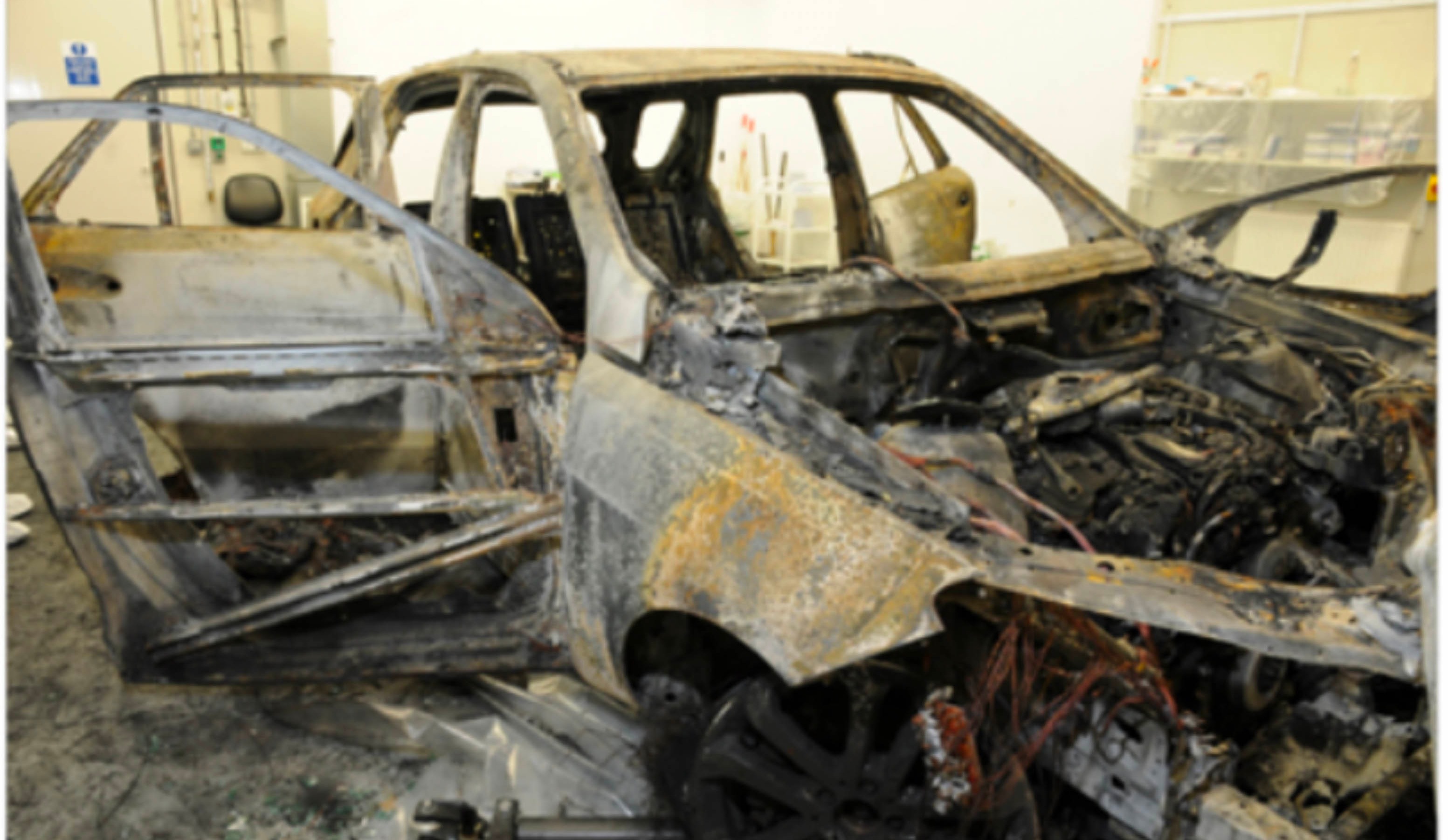 Die Leiche von Rafal Lyko wurde in einem ausgebrannten Mercedes gefunden