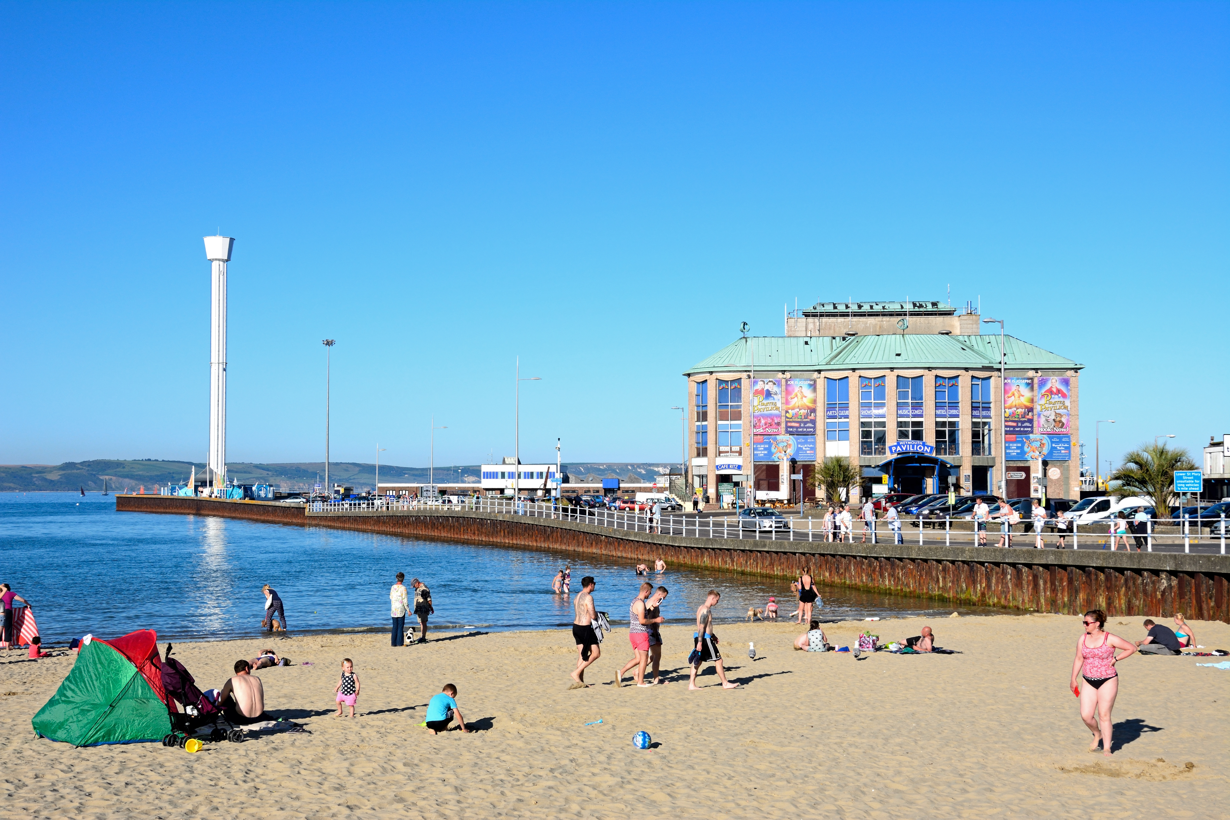 Laut TripAdvisor ist Weymouth Beach einer der besten in Europa