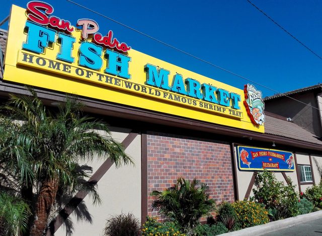 San Pedro Fischmarkt in Los Angeles