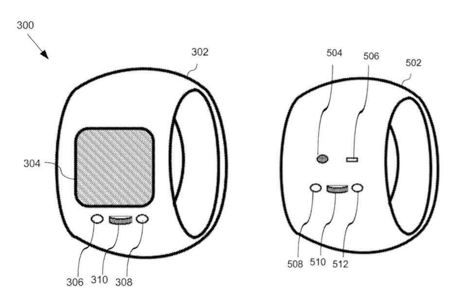 Das Design des tragbaren elektronischen Rings wurde einige Jahre zuvor im Patent gezeigt