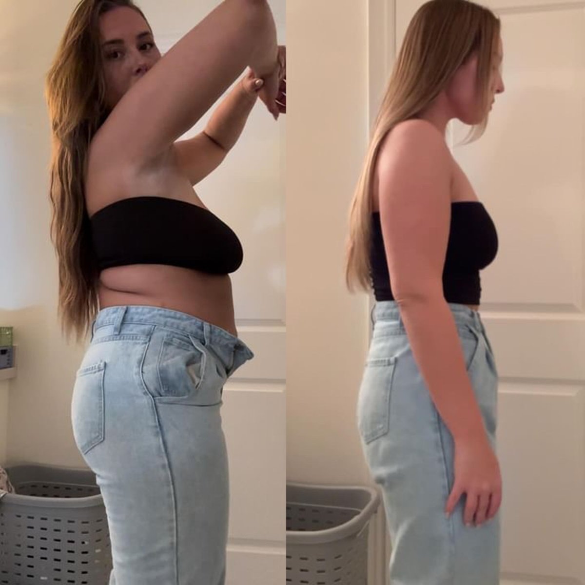 Ashley Gertley vor und nach dem Gewicht
