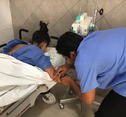 Sophie musste in Mexiko ins Krankenhaus eingeliefert werden