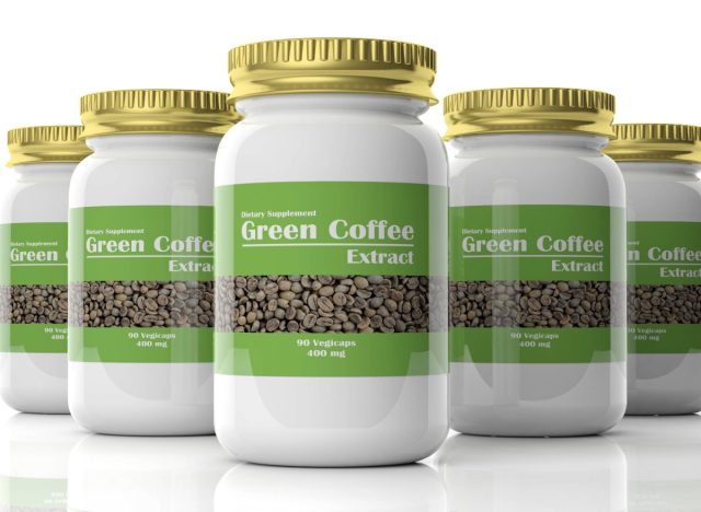 Extrakt aus grünen Kaffeebohnen