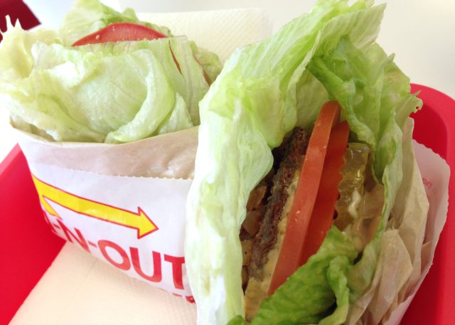 In-N-Out Burger Protein-Hamburger