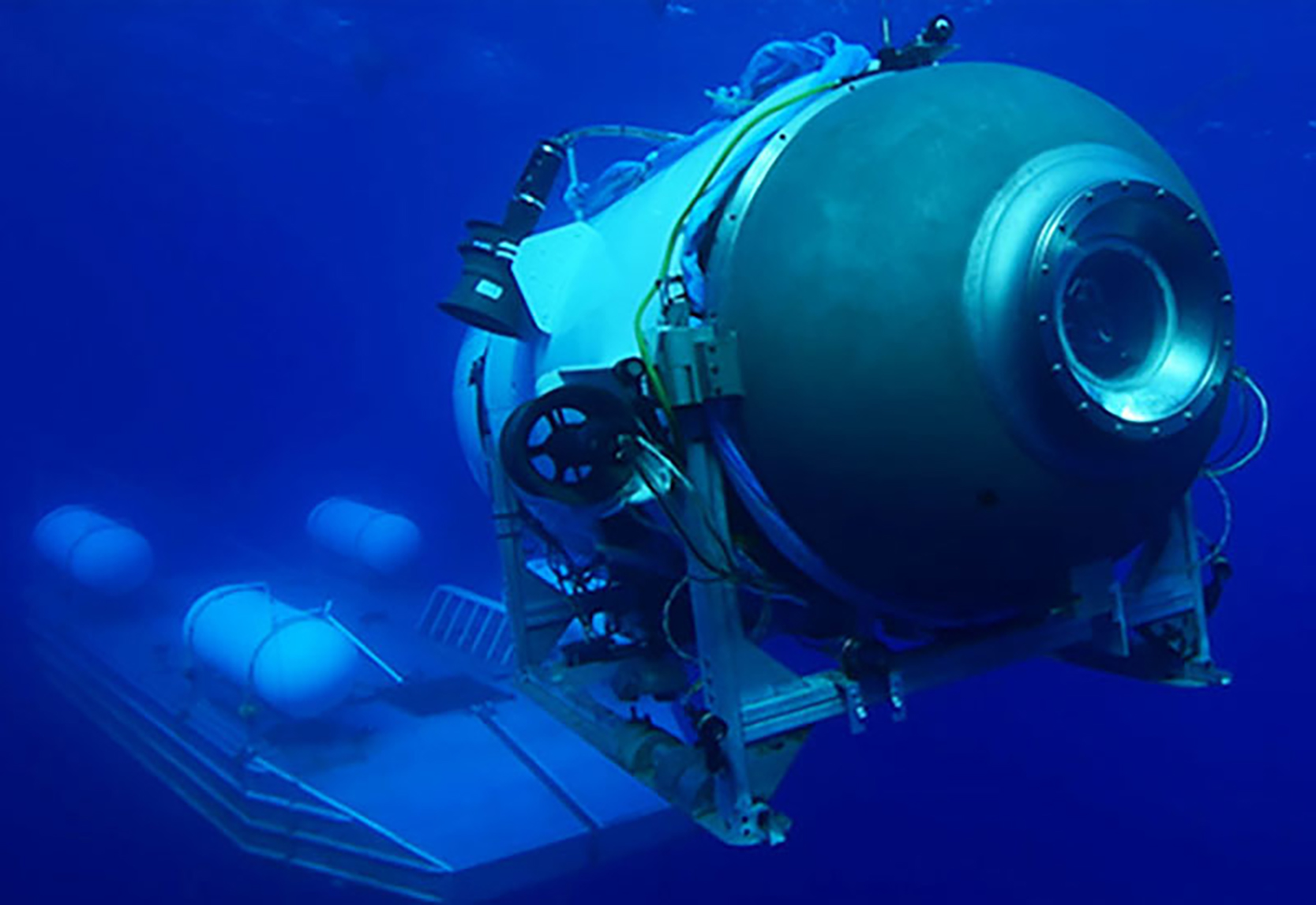 Das Titan-U-Boot wurde später in Teilen auf dem Meeresgrund gefunden