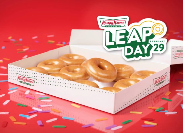 Krispy Kreme Leap Day Donuts