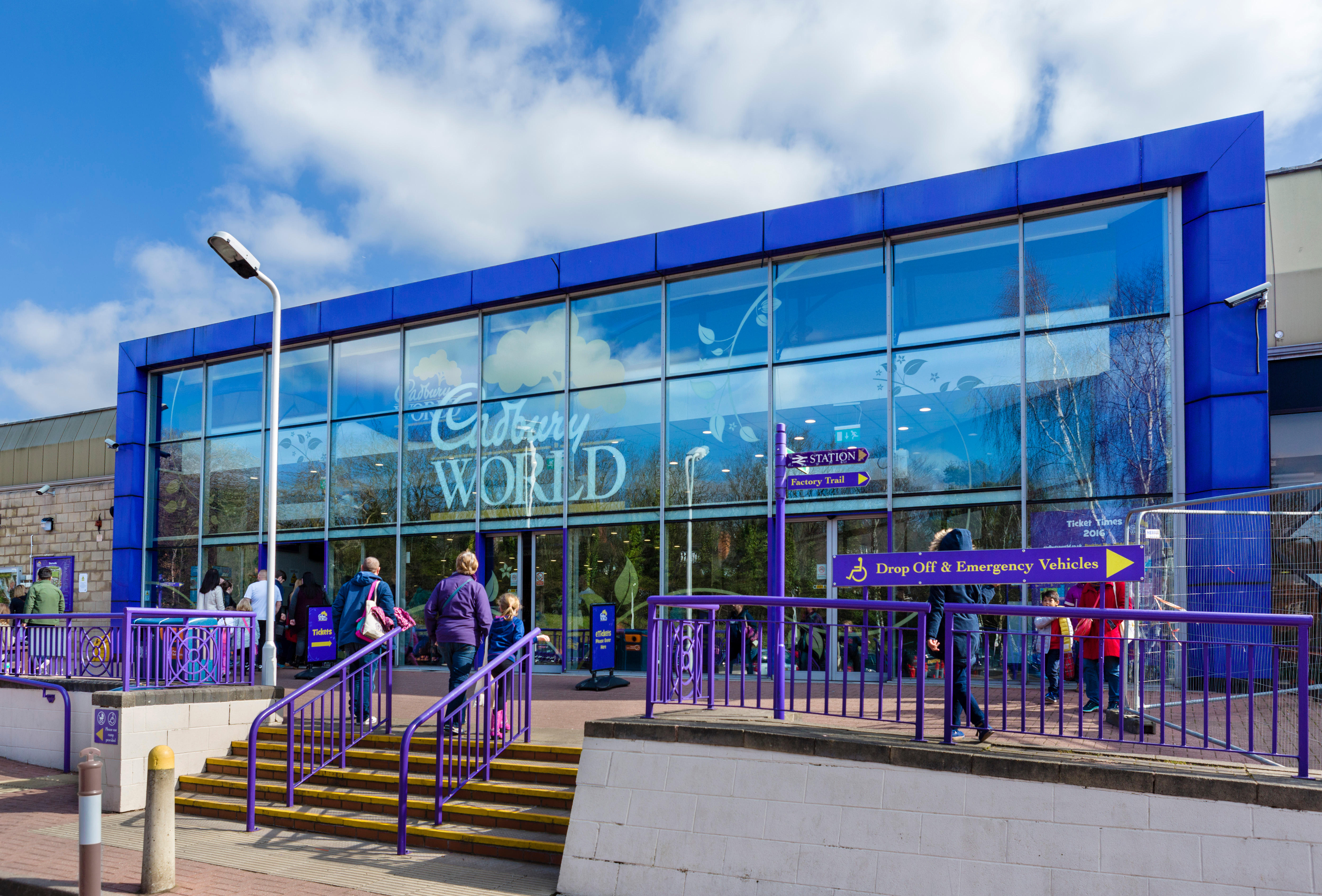 Eintrittskarten für Cadbury World kosten 18,95 £ für einen vollzahlenden Erwachsenen