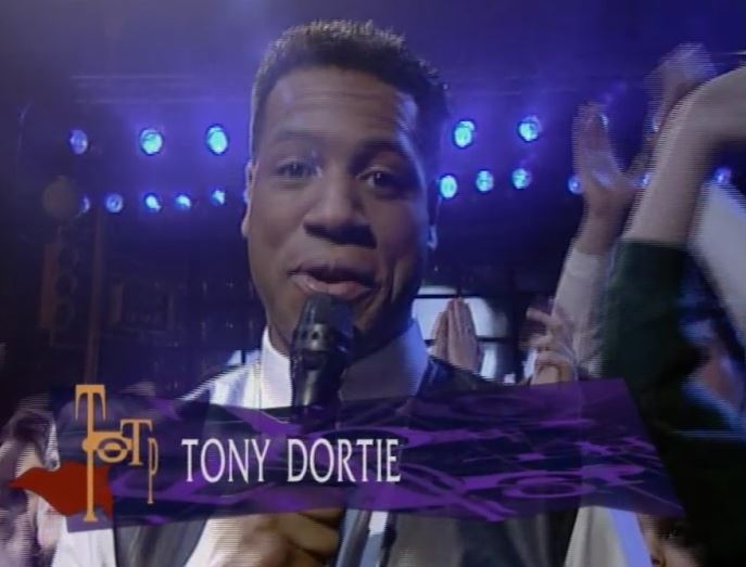 Tony Dortie war ein regelmäßiges Gesicht auf den Bildschirmen, als er die äußerst beliebte Musik-Chart-Sendung moderierte