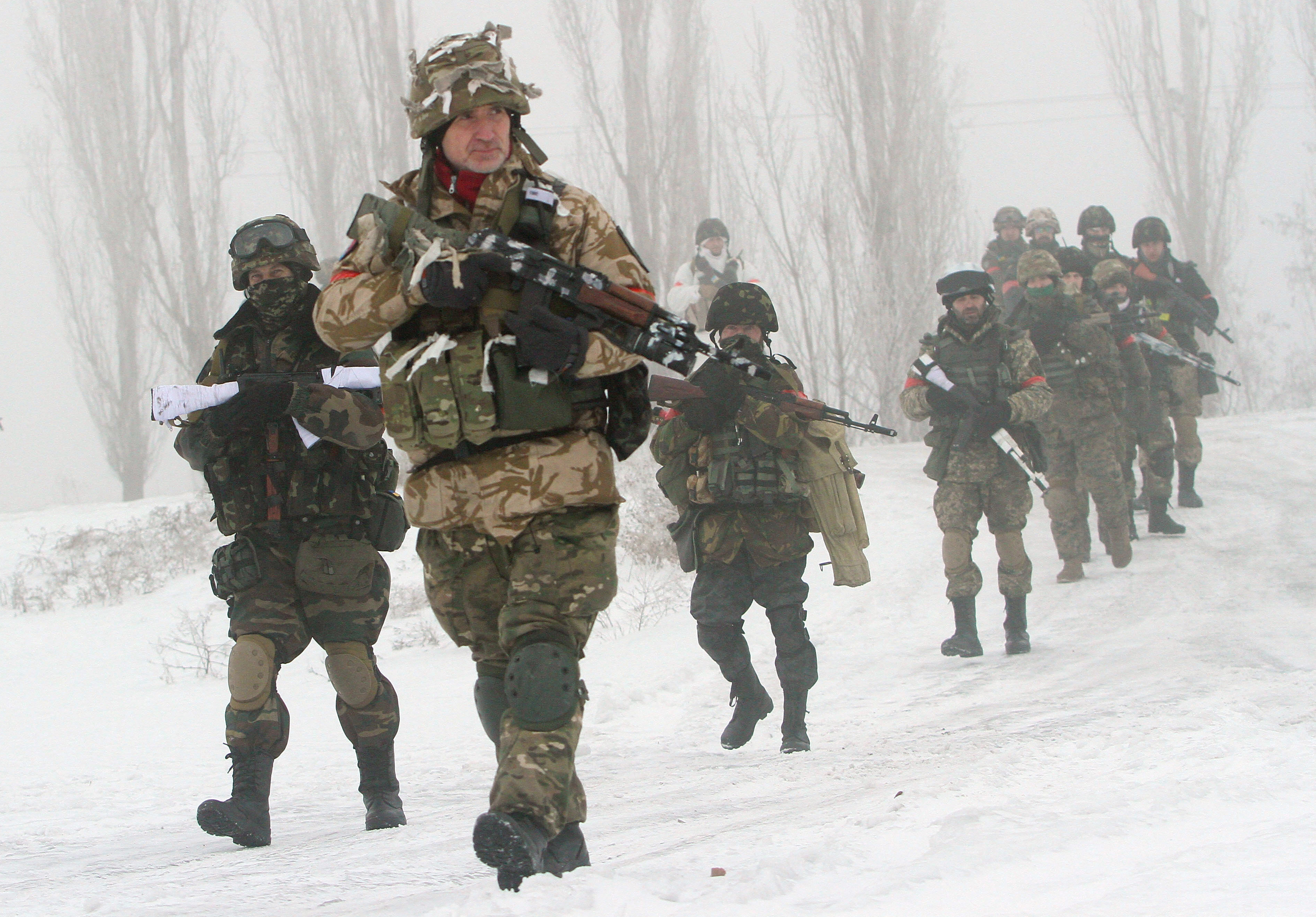 Ukrainische Soldaten kämpfen seit über zwei Jahren gegen Putins Truppen