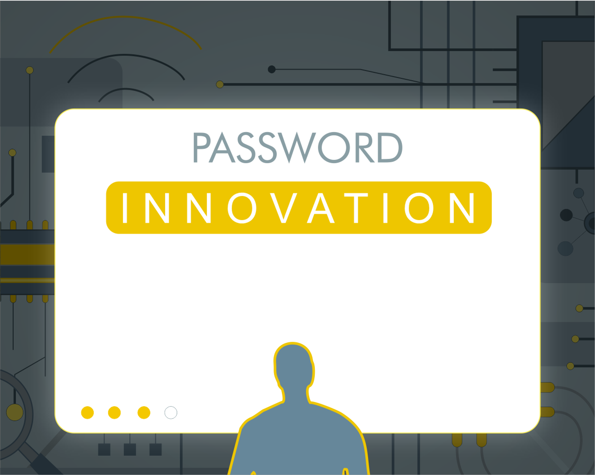 Schlagfertige Spieler sollten in der Lage sein, herauszufinden, dass das Passwort „Innovation“ lautet