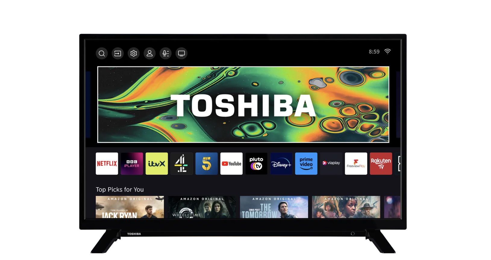 Sparen Sie 24 £ bei einem Toshiba WV2353 32-Zoll-HD-Ready-Smart-TV bei ao.com