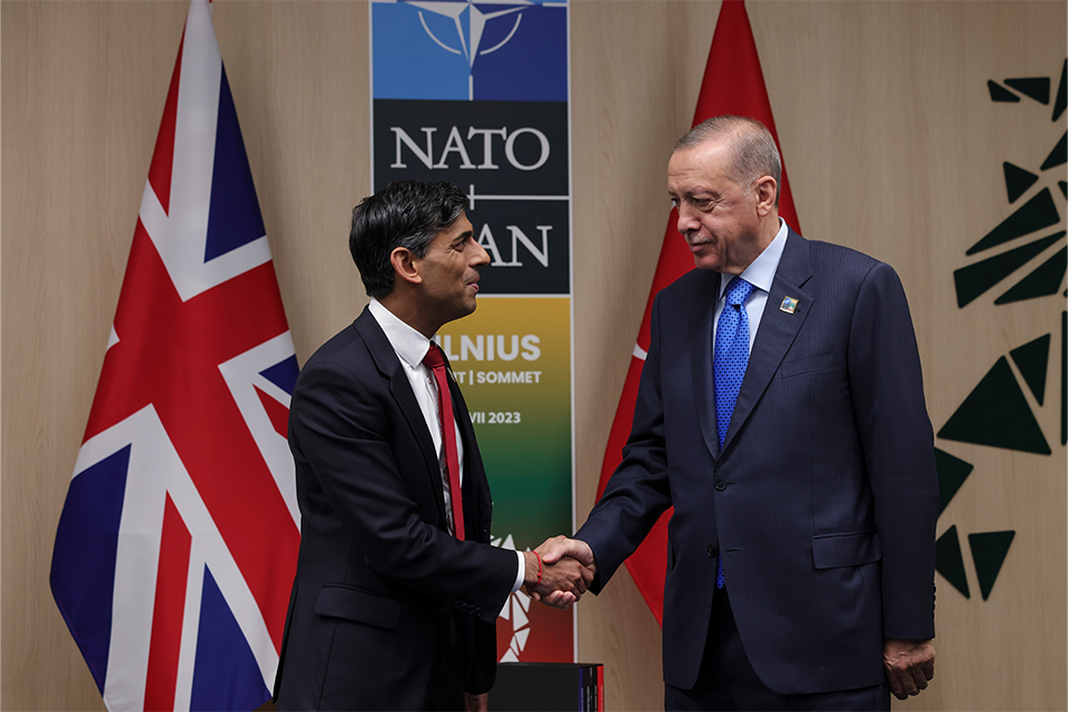 Ein Rückführungsabkommen zwischen Rishi Sunak und dem türkischen Präsidenten Recep Tayyip Erdoğan ist gescheitert, nachdem Beamte des Innenministeriums den Nato-Mitgliedsstaat für unsicher erklärt hatten