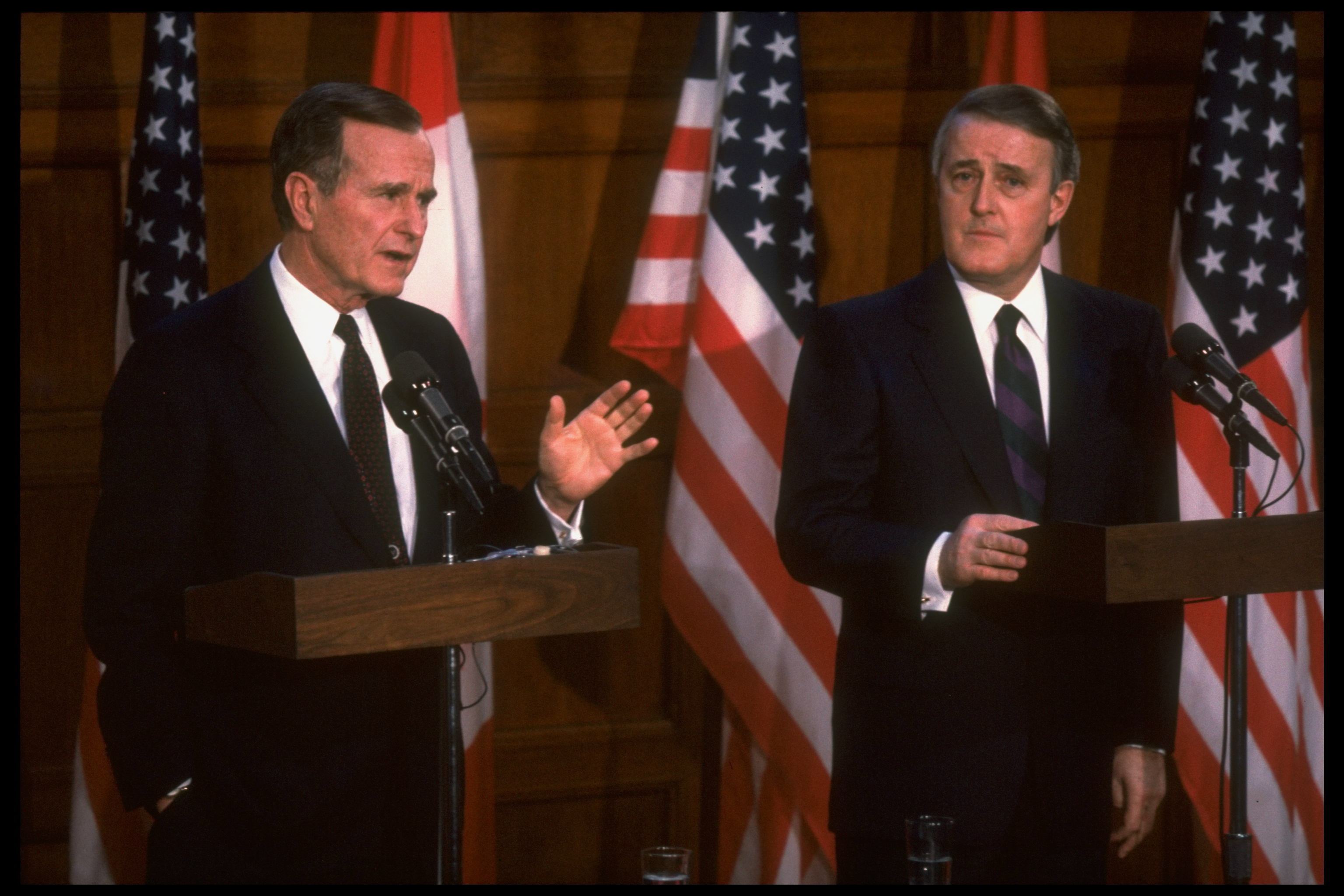 Er beriet den damaligen Präsidenten George HW Bush während der Operation Desert Storm