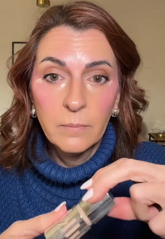 Melissa zeigte ihren Followern den fertigen Make-up-Look