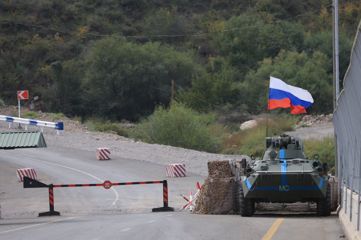 Russische Friedenstruppen in Bergkarabach 2023